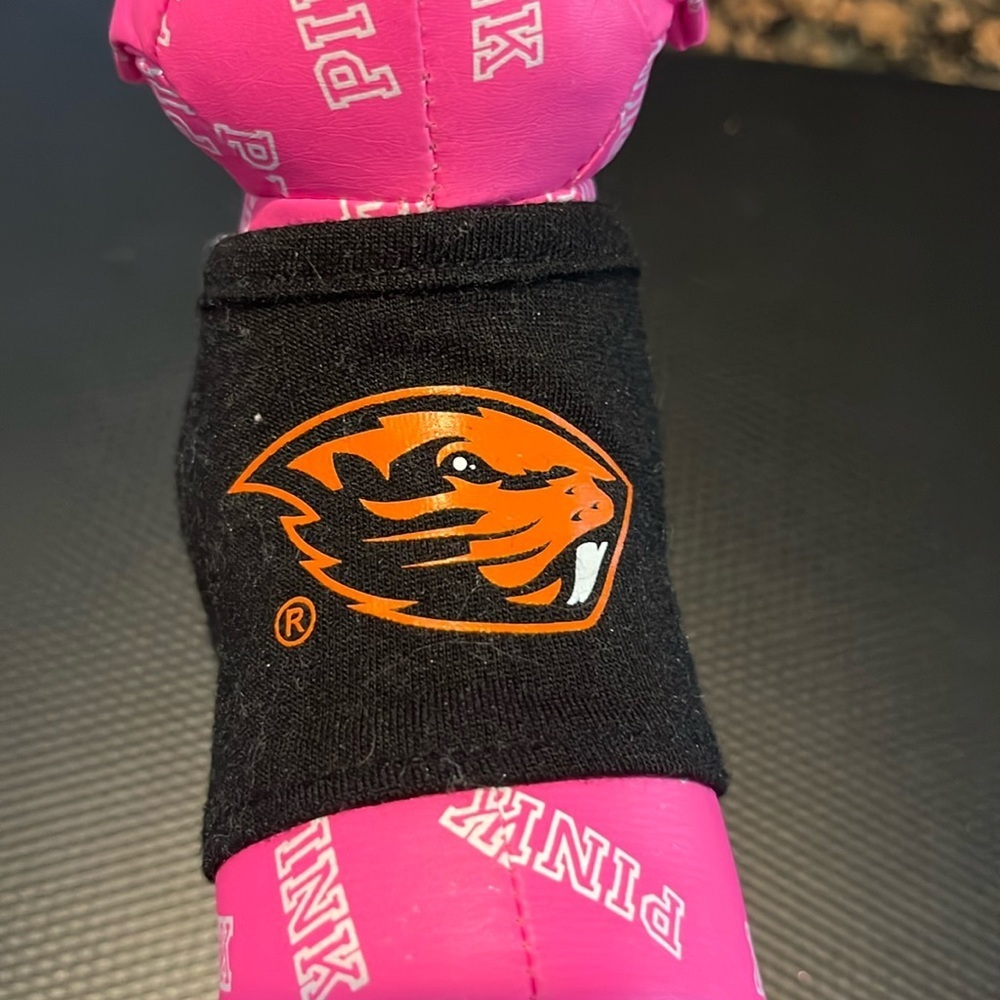 ๐ Victoria Secret PINK Collegiate Collection Dog Oregon State Beavers NWT